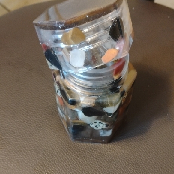 Colorful Stone Resin Container - Picture 8 of 8